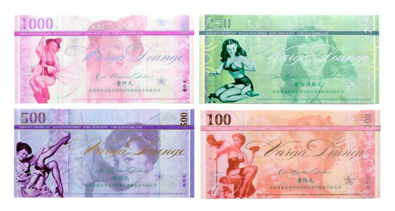 Varga Gift Certs